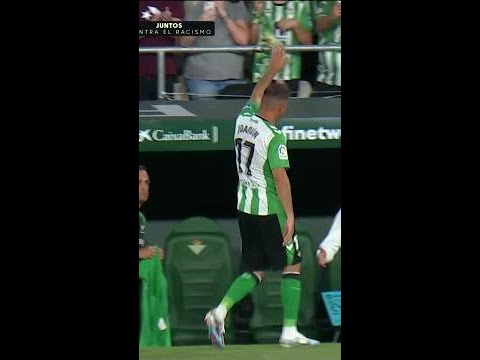 le meilleur adieu pour joaking! 🥺 💚 🤍 #short #laligasantander #realbetis #joaquin