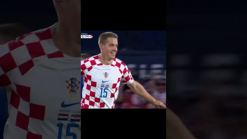 🇳🇱🇭🇷les buts de la demi finale pays bas vs croatie en ligue des nations#shorts#football#nationleague