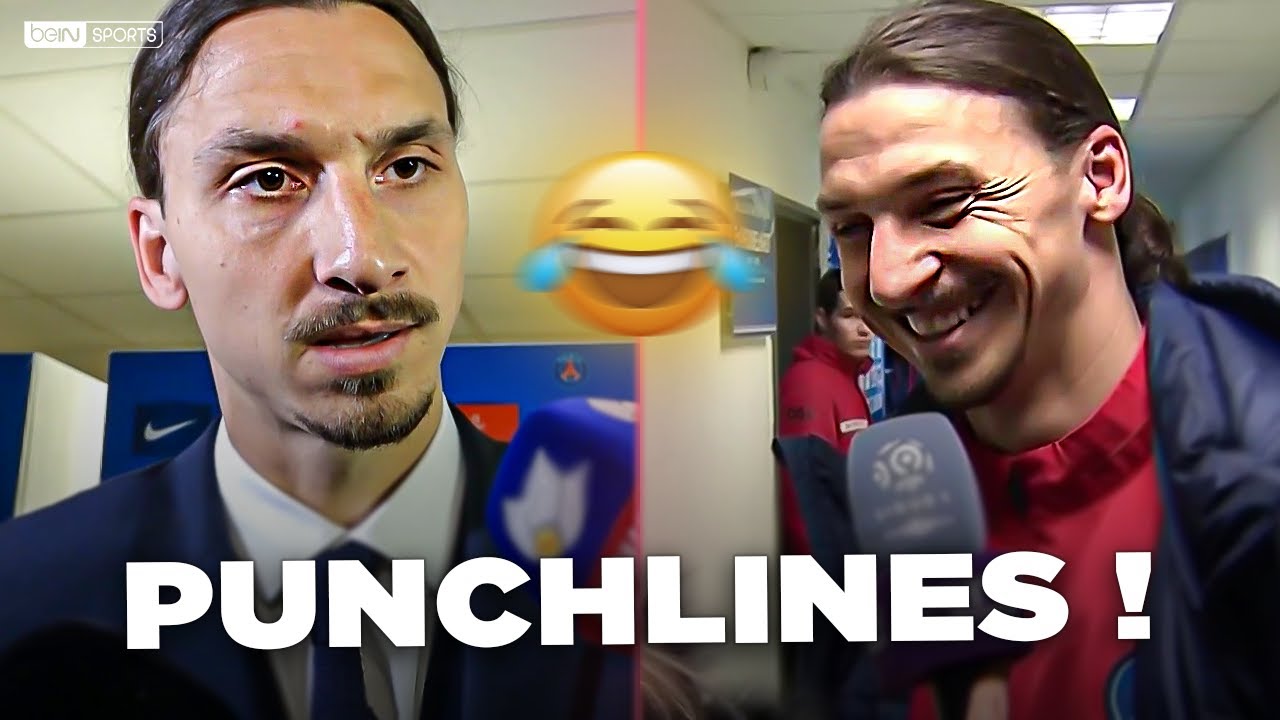 😂 les meilleures punchlines de zlatan ibrahimovic !