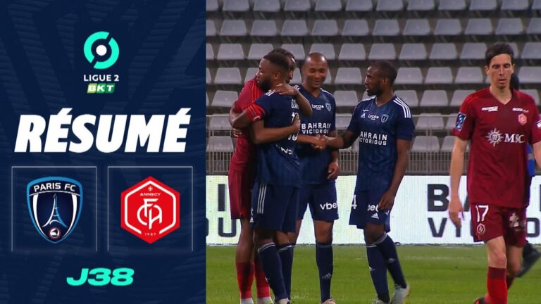 paris fc – fc annecy (1 – 0) – résumé – (pfc – fca) / 2022 2023