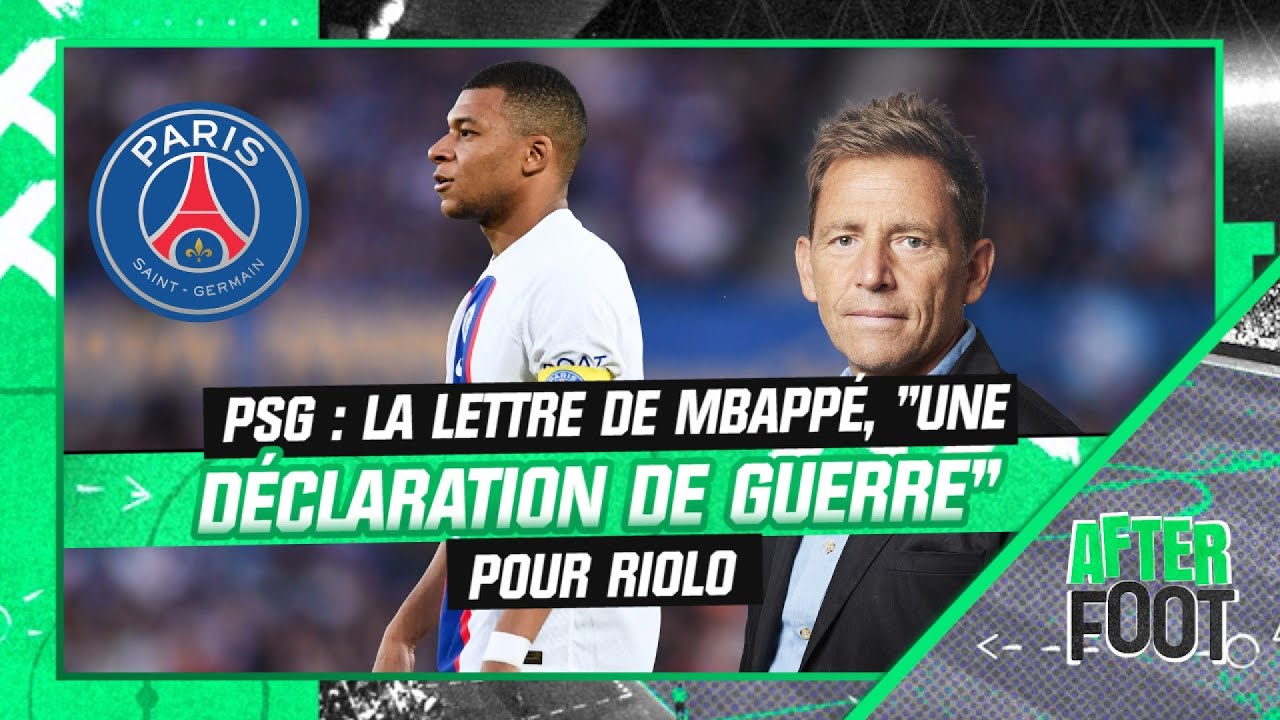 psg : la lettre de mbappé, 