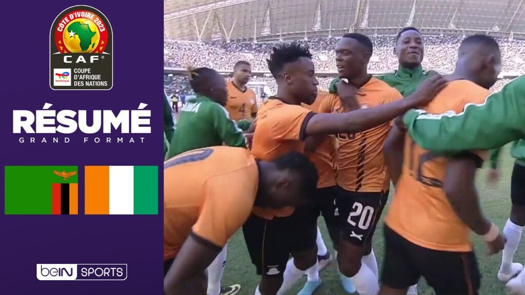 qualif. can 2023 🇿🇲🇨🇮 la zambie corrige la côte d’ivoire avec des buts gags !