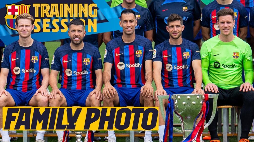 retour a l’entraÎnement + photo de groupe avec les trophÉes 🏆🏆