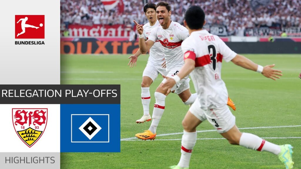 stuttgart choque le hsv | vfb stuttgart – hambourg sv 3 0 | faits saillants | relégation – bundesliga 22/23