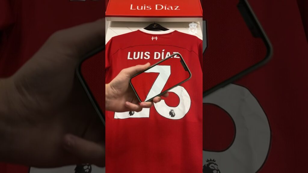 🚨 tout nouveau numéro 7️⃣ #lfc #shorts #luisdiaz