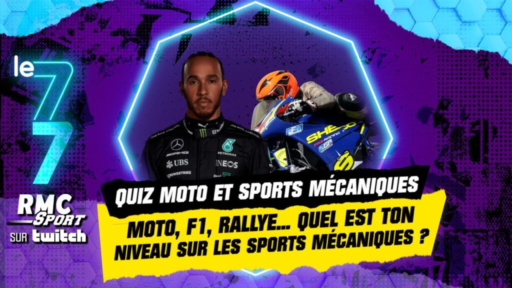 twitch rmc sport : moto, f1, rallye… le quiz ultime sur les sports mécaniques