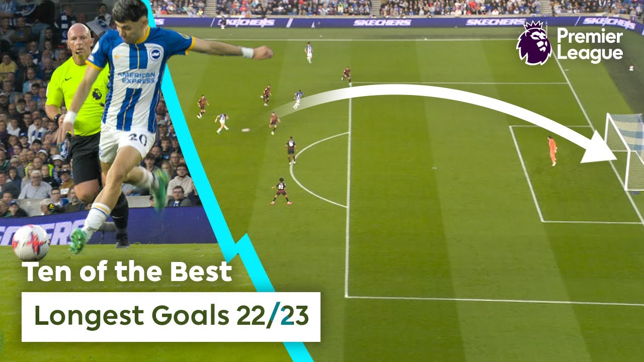 10 des meilleurs buts les plus long de 2022/23 | premier league