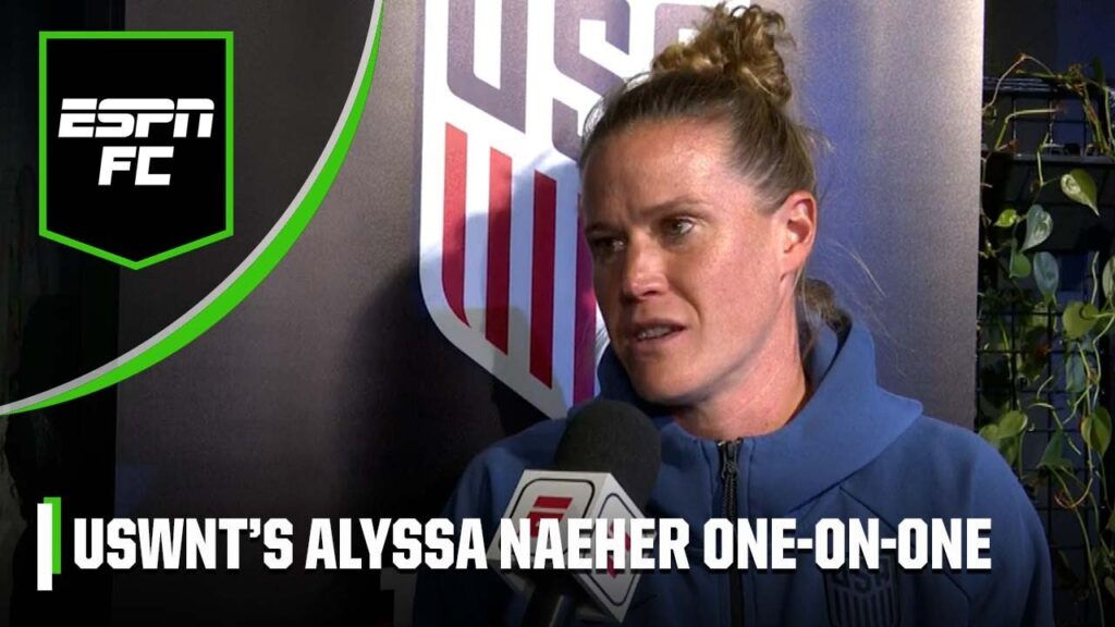 alyssa naeher 1 on 1 de l’uswnt : « nous avons confiance dans le groupe » |