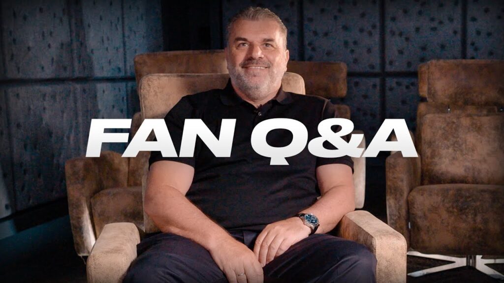 ange postecoglou rÉpond aux questions des fans