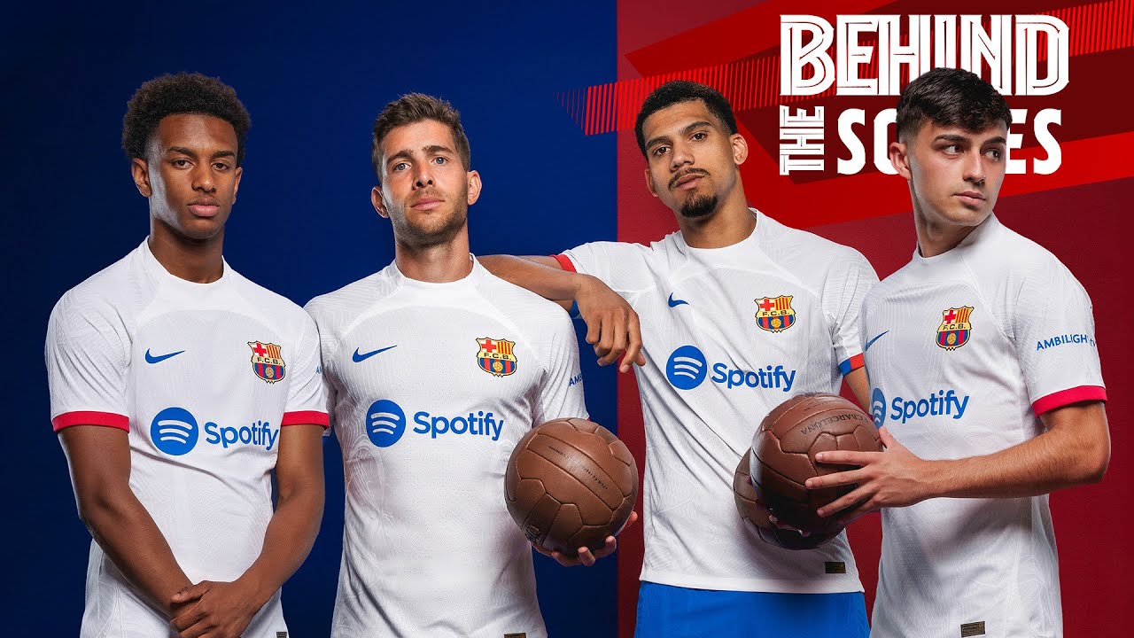 🔥 barÇa’s new away kit reveal & photoshoot 2023/24 🔥