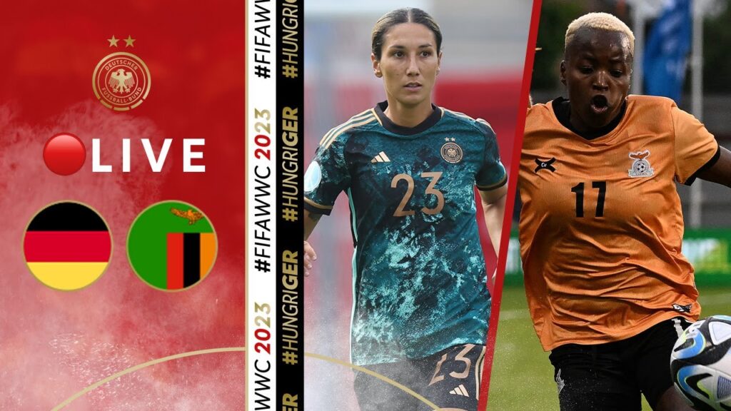 en direct 🔴 | allemagne contre zambie | amicale des femmes