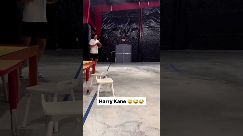 harry kane tire des seaux 🏀 (via harrykane/ig) #shorts