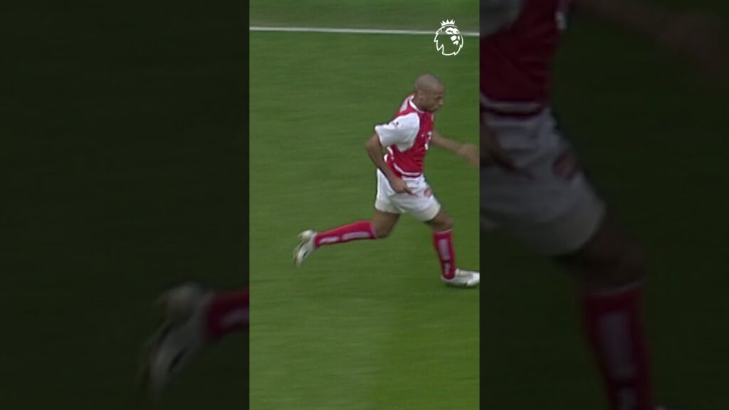 henry sprinte, bergkamp assiste et vieira marque !