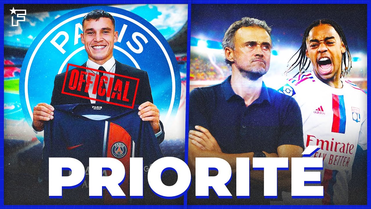 le psg annonce sa 3e recrue, la prioritÉ offensive de luis enrique | jt foot mercato