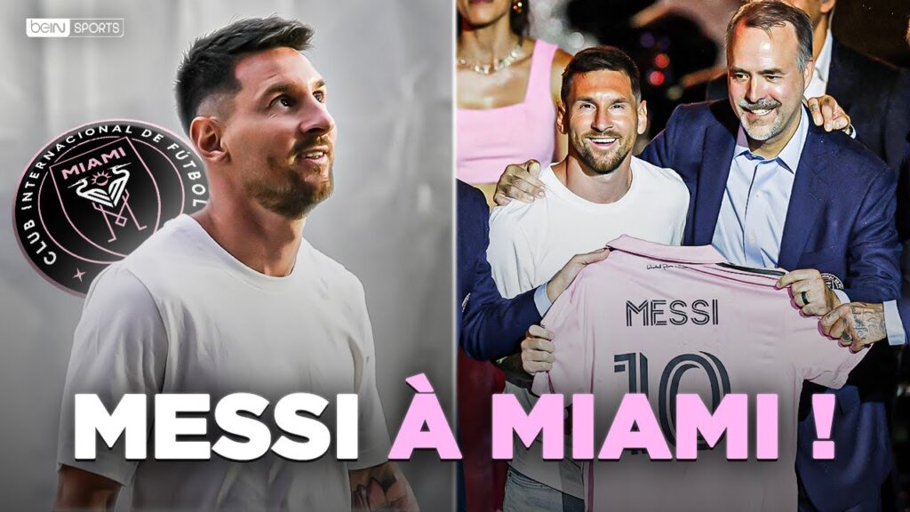 🚨 lionel messi présenté par l’inter miami !