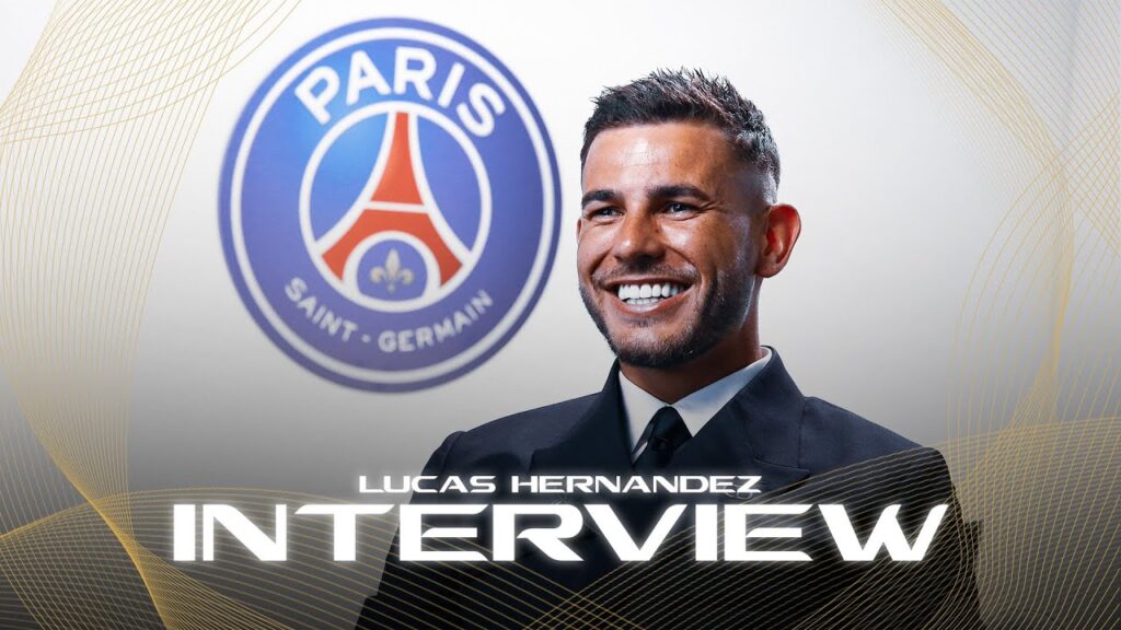 🗣️🎙️ – lucas hernández ! 🔴🔵 #welcomehernández