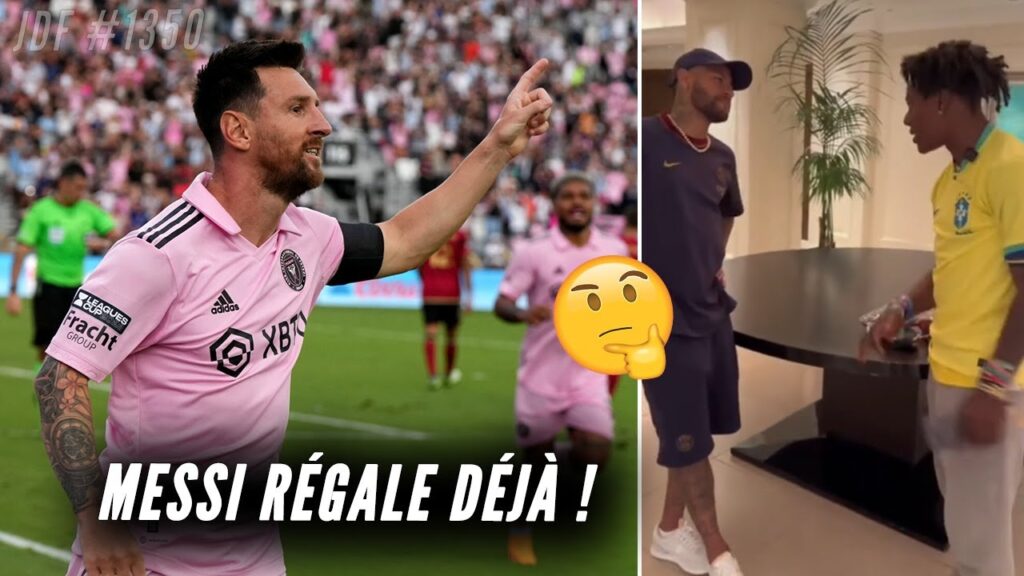 messi régale déjà à miami ! neymar rembarre un influenceur, mbappÉ discute avec l’arabie, mais…