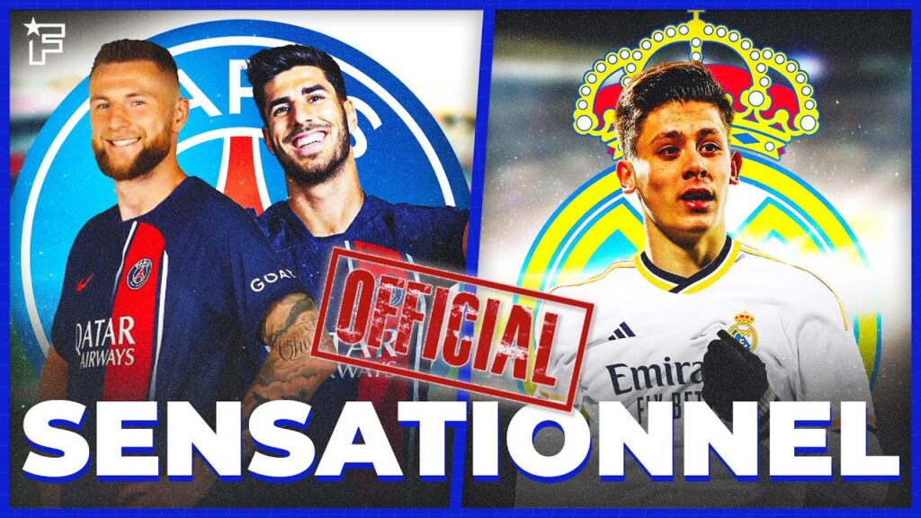 officiel : Škriniar et asensio signent au psg, le real chipe une pÉpite au barça | jt foot mercato