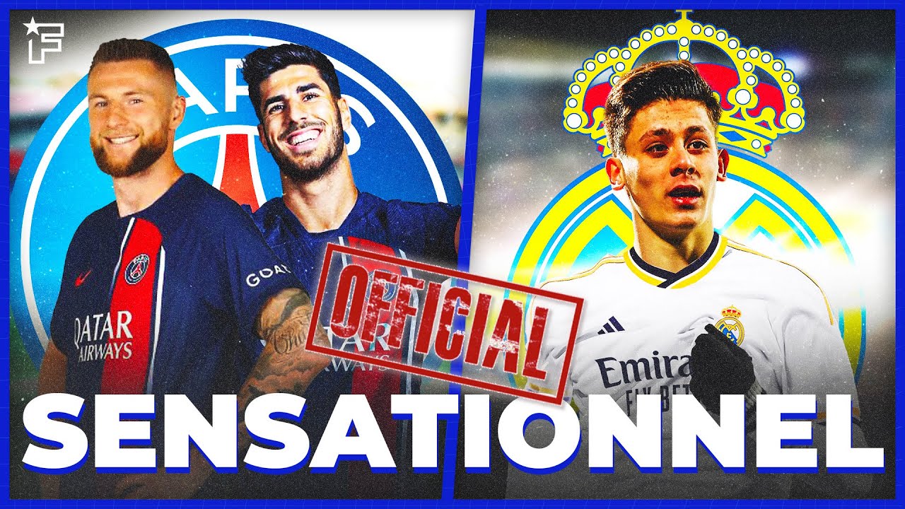 officiel : Škriniar et asensio signent au psg, le real chipe une pÉpite au barça | jt foot mercato