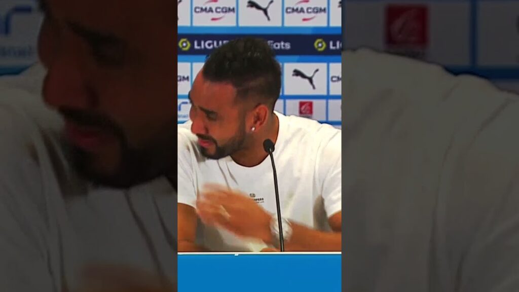 😭🔵 payet en larmes après l’annonce de son départ de l’om ! #shorts