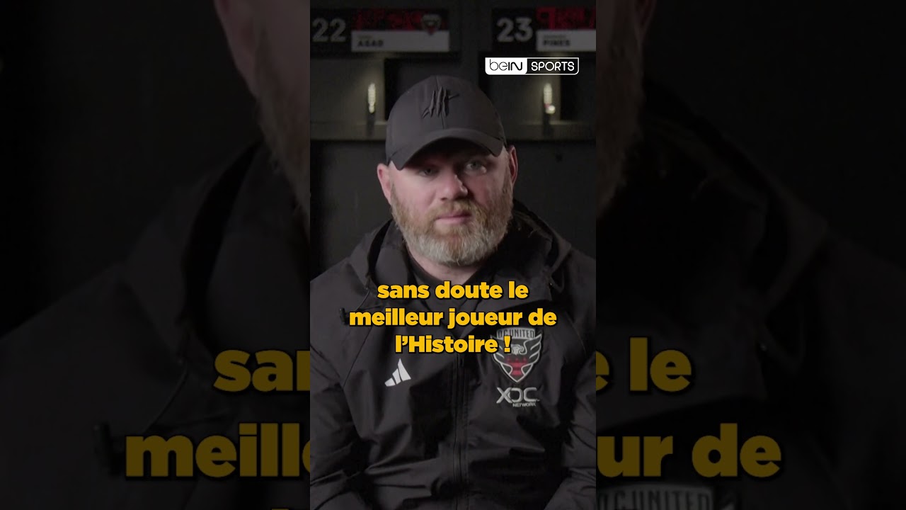 🐐 pour rooney, lionel messi est 