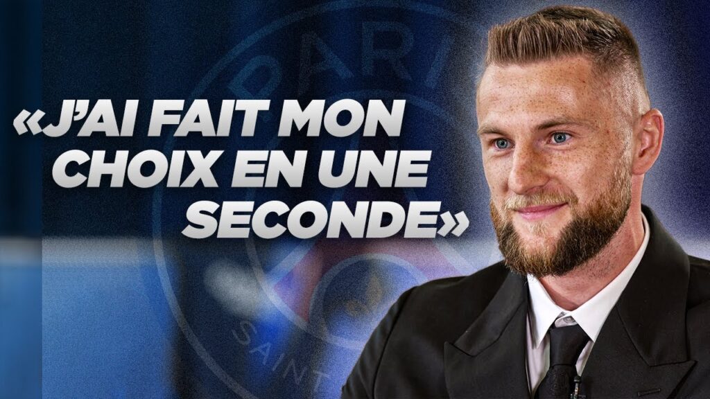 🎙️ psg : milan Škriniar – interview exclusive