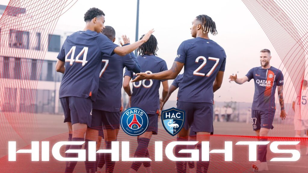 résumé | paris saint germain 2 0 le havre