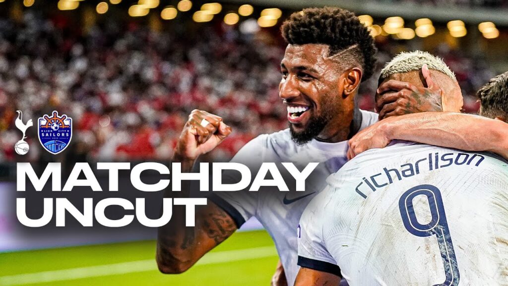 tottenham hotspur 5 1 lion city sailors // matchday uncut in singapore!