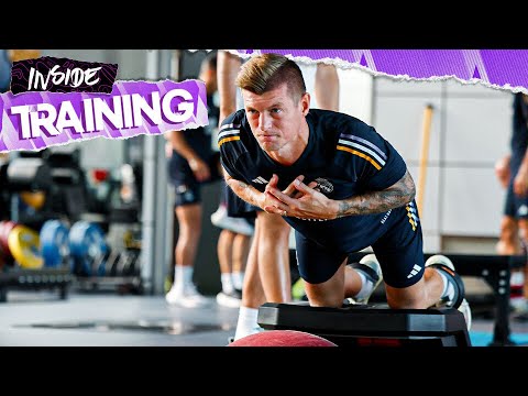 💪 travail de fitness et de ballon le quatrième jour de la pré saison !