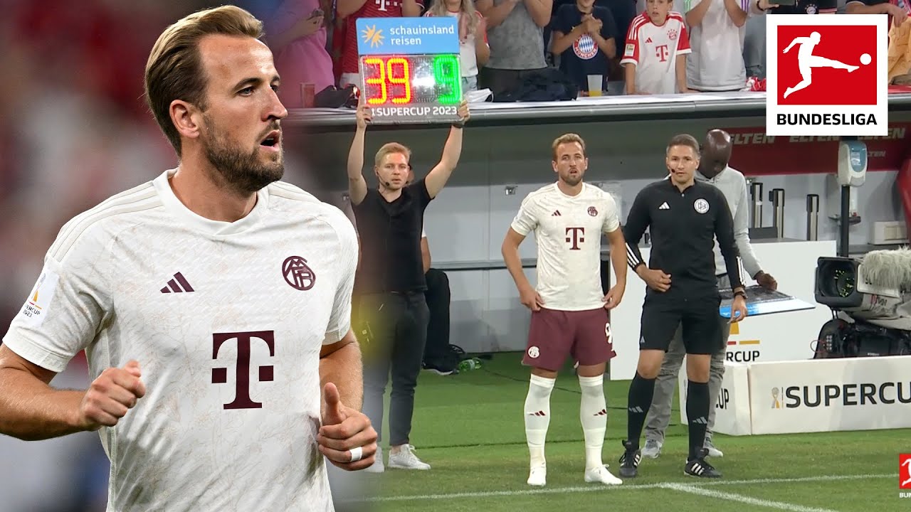 Les Premières Minutes De Harry Kane Avec Le Fc Bayern München Vidéos Football 