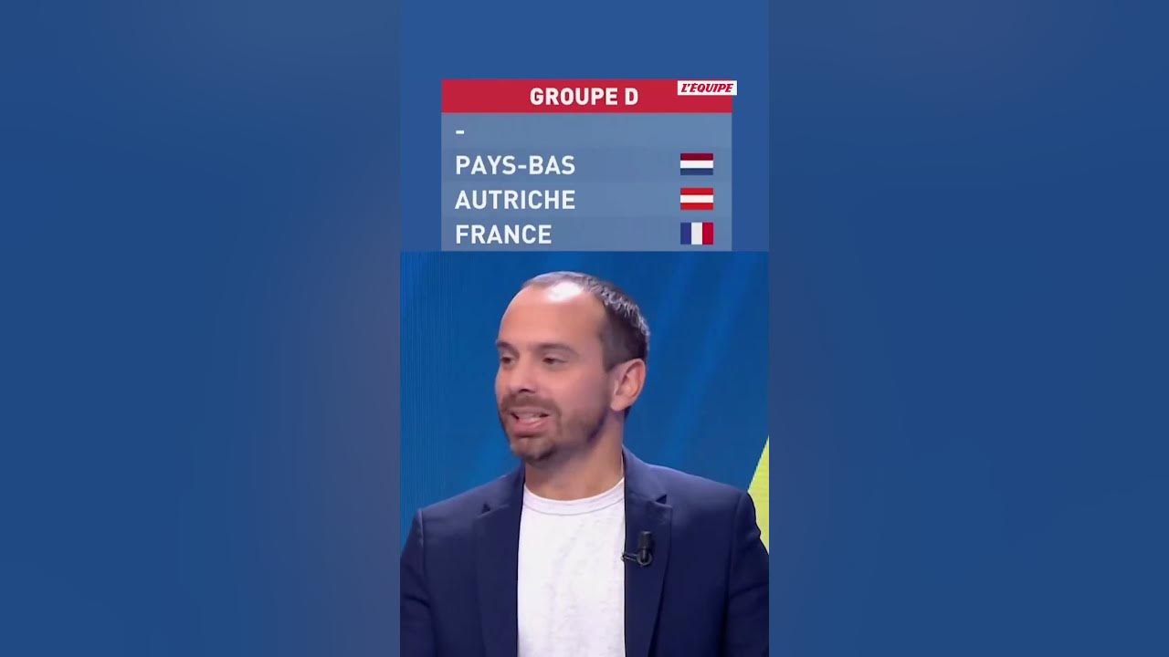 Découvrez le groupe de la France pour l'Euro 2024! football euro2024