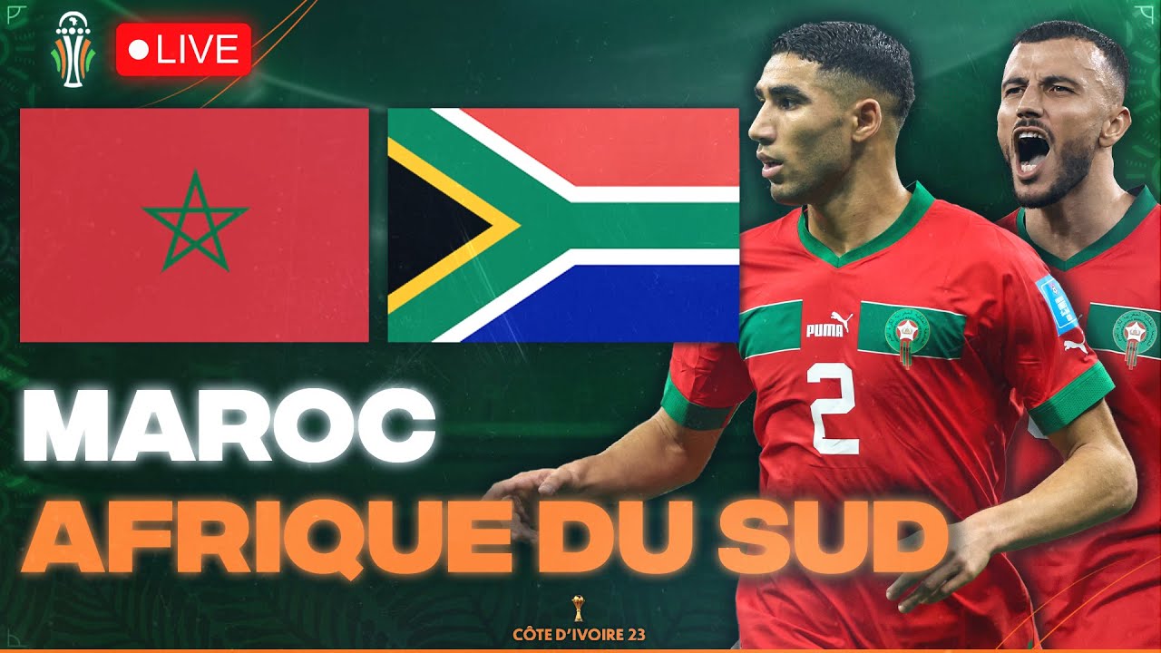 MAROC AFRIQUE DU SUD EN DIRECT / VERS LA VICTOIRE! / EN ROUTE POUR LA