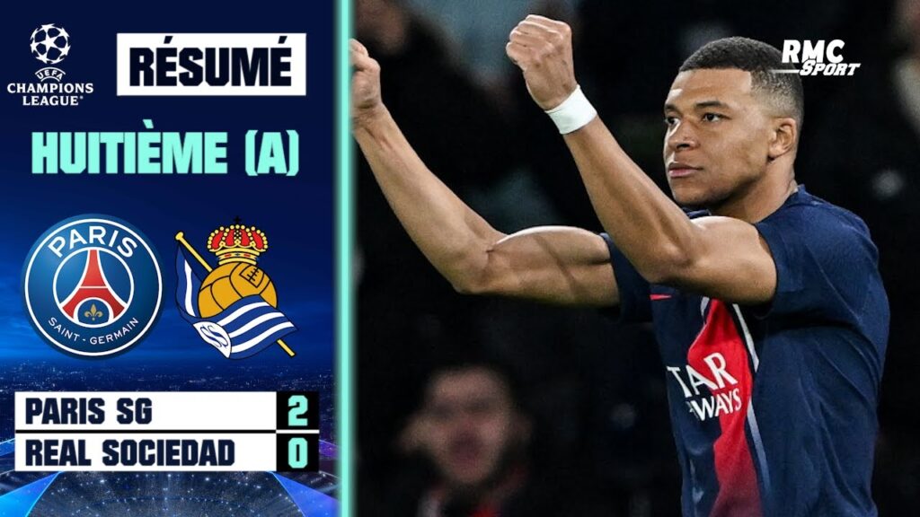 Résumé : PSG Domine Le Real Sociedad 2-0 Lors Du 8e De Finale Aller De ...