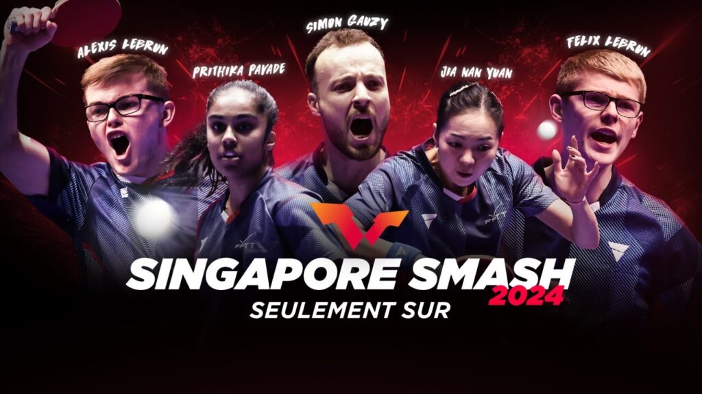 WTT SINGAPOUR SMASH 2024 Retour sur la première session du 15/03