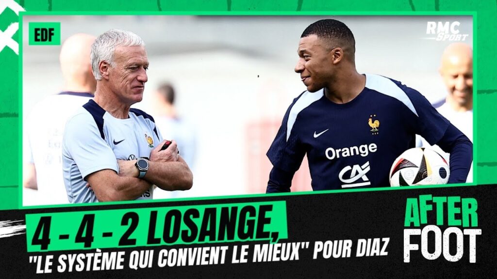 diaz : pourquoi le 4 4 2 losange est le système parfait pour l’Équipe de france