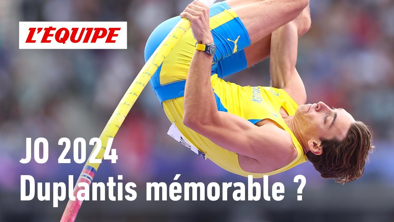 JO Paris 2024 Le record du monde de Duplantis, la performance phare à