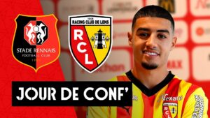 belle victoire du stade rennais face au rc lens lors du jour de conférence