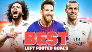 ecris un titre de vidéo en français à partir de celui ci : ¡los mejores goles de zurdos! 💫 | messi, bale y más