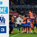 le classique enflammé : revivez la victoire de l’om 3 2 face à l’ol !