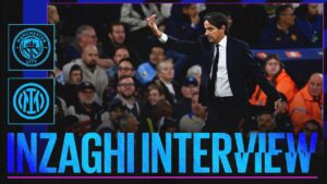 l’entretien exclusif de simone inzaghi | réaction après le match nul contre manchester city 🎙️⚫🔵