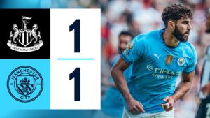 les points partagés à st james’ ! résumé de newcastle 1 1 man city en premier league