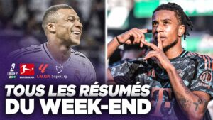 les temps forts du football du week end : mbappé brille encore, olise en forme olympique – 21/22 septembre