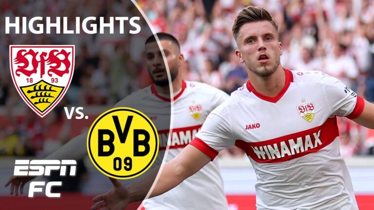 résumé du match : vfb stuttgart affronte le borussia dortmund | faits marquants de la bundesliga |