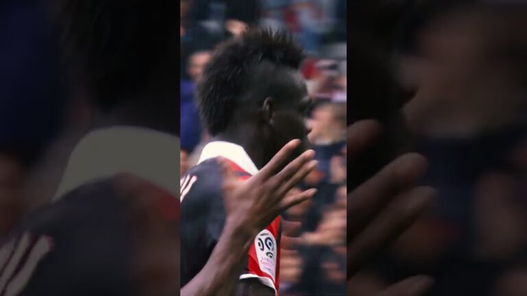 ecris un titre de vidéo en français à partir de celui ci : mario balotelli 🇮🇹 dans le derby de la côte d’azur 🥰 #ligue1 #ligue1mcdonalds #ogcnice #monaco