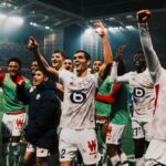 ecris un titre de vidéo en français à partir de celui ci : losc inside i les célébrations des lillois après le derby du nord 😍🥳