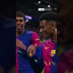 ecris un titre de vidéo en français à partir de celui ci : 🔥🕺 yamal et baldé s’offrent une danse endiablée au bernabeu !