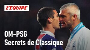 ecris un titre de vidéo en français à partir de celui ci : om psg : ravanelli, stade vélodrome, coulisses…les confidences du classique par coach courbis