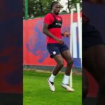 entrainement en individuel : ngala mukau de retour sur les terrains 💪