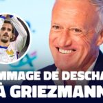 Équipe de france : deschamps rend hommage à griezmann, un modèle pour tous