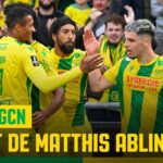 fc nantes – ogc nice : le but spectaculaire de matthis abline, filmé depuis la pelouse !